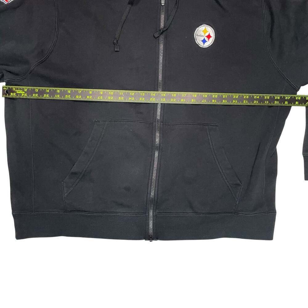 Nike NFL Pittsburgh Steelers Sideline Full Zip Hoodie XXL Black - Picture 6 of 6
